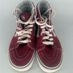 Vans Off the Wall Skateboard High Top Shoes Sneakers Men Sz 5.5 Women 7 Pink Red Photo 1