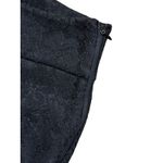 Elle Black Floral Lace Ankle Length Dress Pants from Size 8 Photo 2