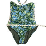 Kitty & Vibe Strapless Halter Floral One Photo 2