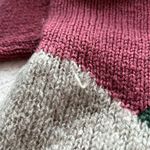 Vintage Handmade Stitched Sweater Gardener Novelty Size M Photo 3