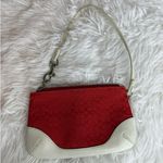Coach  Red Canvas Wristlet Photo 1