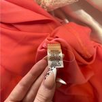 Euro Floral Midi Dress Pink Size M Photo 5