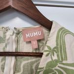 Show Me Your Mumu  Jessa Mini Dress Size Small Green Cream Desert Sand Photo 7