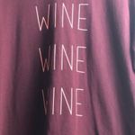 City Streets  Womens Maroon Graphic Sweatshirt Sz M Photo 4