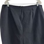 Lands' End  Women's Black Pencil Skirt Size 16 Knee Length Business Photo 2