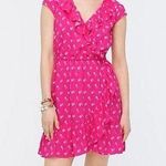 J.Crew NWT  V-neck Ruffle Dress floral print Photo 0