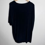  Travelers Navy V-Neck Short Sleeves Tunic 8/10 Chico's 1 Photo 1