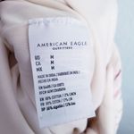 American Eagle V-neck Striped Linen Blend Jumpsuit Photo 8