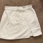 Princess Polly Lioness White Mini Skirt  Photo 0