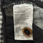 Anthropologie  Women’s 0 Black White Checkered Plaid Essential Crop Flare Pants Photo 7