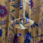 MISA Los Angeles MISA Los Angeles Violet Dress Marigold Yellow Floral Smocked Waist Size XS Photo 6