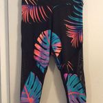 Victoria's Secret Tropical Print Leggings Bottoms Medium M Yoga Photo 0