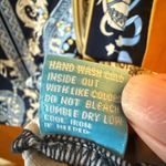 J. McLaughlin  Catalina Cloth Sheath Dress Navy Blue Pattern Sleeveless Womens XS Photo 4