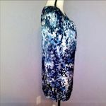 Michael Kors  100% silk blue patterned Mini dress Photo 3