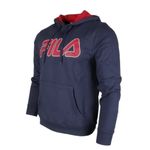 FILA Size Small Blue Activewear Athletic Hooded Sweatshirt Photo 1