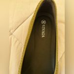 Chic Olive Green Women's Flats vivaia Size 6.5 Photo 8