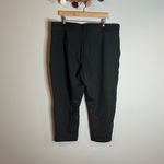 Universal Standard  charcoal grey pull on cropped pants Photo 3