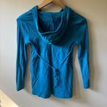 Y2K Babydoll Hooded Cardigan Blue Size XS Photo 3