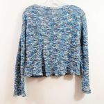 Miss Me  Marled Blue/Green/Brown Beaded Detail Cropped Sweaters Photo 7