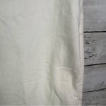 Madewell Denim Pop Over Dress Pure White Size Large Photo 6