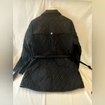 Calvin Klein  women’s size large quilted black jacket Photo 4