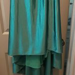 Emerald green prom dress Size 2 Photo 4