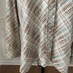 Vintage 70s Ultriana Polyester Dagger Barrymore Collar Button Shirt L Brown Size L Photo 6