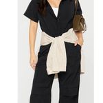 Fabletics Brand New  Black Utility Jumpsuit Wide-Leg Design Women's XL Photo 2