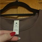 Yogalicious  Brown Sleeveless Crop Top Photo 2