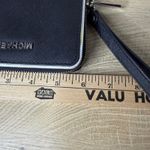 Michael Kors  Wallet Black Saffiano Leather Zip Around Wristlet Card Holder Chic Photo 4