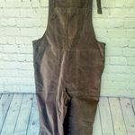 Aerie  oversized overalls, velvety feel. Size Medium in EUC. mocha colored Photo 0