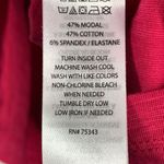 Sigrid Olsen  Women's Side Vent Pullover Tank Top Red pink Size Medium Photo 8