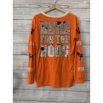 Victoria's Secret Victoria’s Secret Pink Here For The Boos Sequin Bling Halloween Shirt S Photo 1