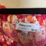 Peter Som  Collection Floral Off The Shoulder Romper‎ Size 10 Photo 4