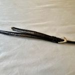 Ralph Lauren Vtg Alligator Sterling Silver Envelope Clutch Bag Crossbody Black Photo 9