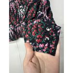 J.Crew  Women’s Printed Puff-Sleeve Top Blouse Long Sleeve M Photo 4
