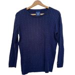 Polo Jeans Co. Ralph Lauren Navy Cable Knit Sweater – Size L Blue Size L Photo 0