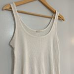 LA Hearts MOVING SALE -  Ribbed White Scoopneck Flowy Tank Photo 1