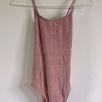 Roxy Dusty Rose Ribbed Swimsuit Photo 0