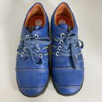 TMS EYES 2024 Autumn Blue Hand stitched leather upper slip resistant Sz 8.5 Photo 2