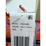 Johnny Was Bias Dress Slip Bobcat Forest Red Floral Maxi Silk Blend Size Medium Photo 5