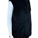Koolaburra by Ugg Brushed Back Sherpa Cozy Vest Dark Night Black Large NWOT Photo 2