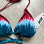 The Bikini Lab [] NWT Patriotic Standard Dip Dye Triangle Bikini Top-small Photo 1