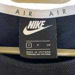 Nike Women’s Air Mesh Tee T-Shirt Black & White Crop Top Short Sleeve Size Small Photo 3