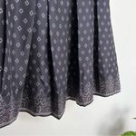 Lord and Taylor  Silk Pleated Navy Blue Skirt size 6 Photo 1