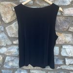 Van Heusen  black sleeveless travel blouse size XL Photo 4