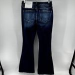 Petra 153 Denver Bells Flared Jeans Distressed Mid Dark Wash Cotton Blue 27 NWT Photo 6