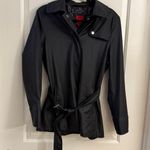 Esprit Women's Black Belted Jacket Size Medium VINTAGE! Photo 0