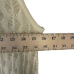 Anthropologie  Entro Women's Size Small Cream Crochet Lace Top‎ Photo 7