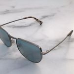 Valentino Garavani Valentino women’s VA 2012 3005/7C Ruthenium Azure blue mirrored sunglasses Photo 10